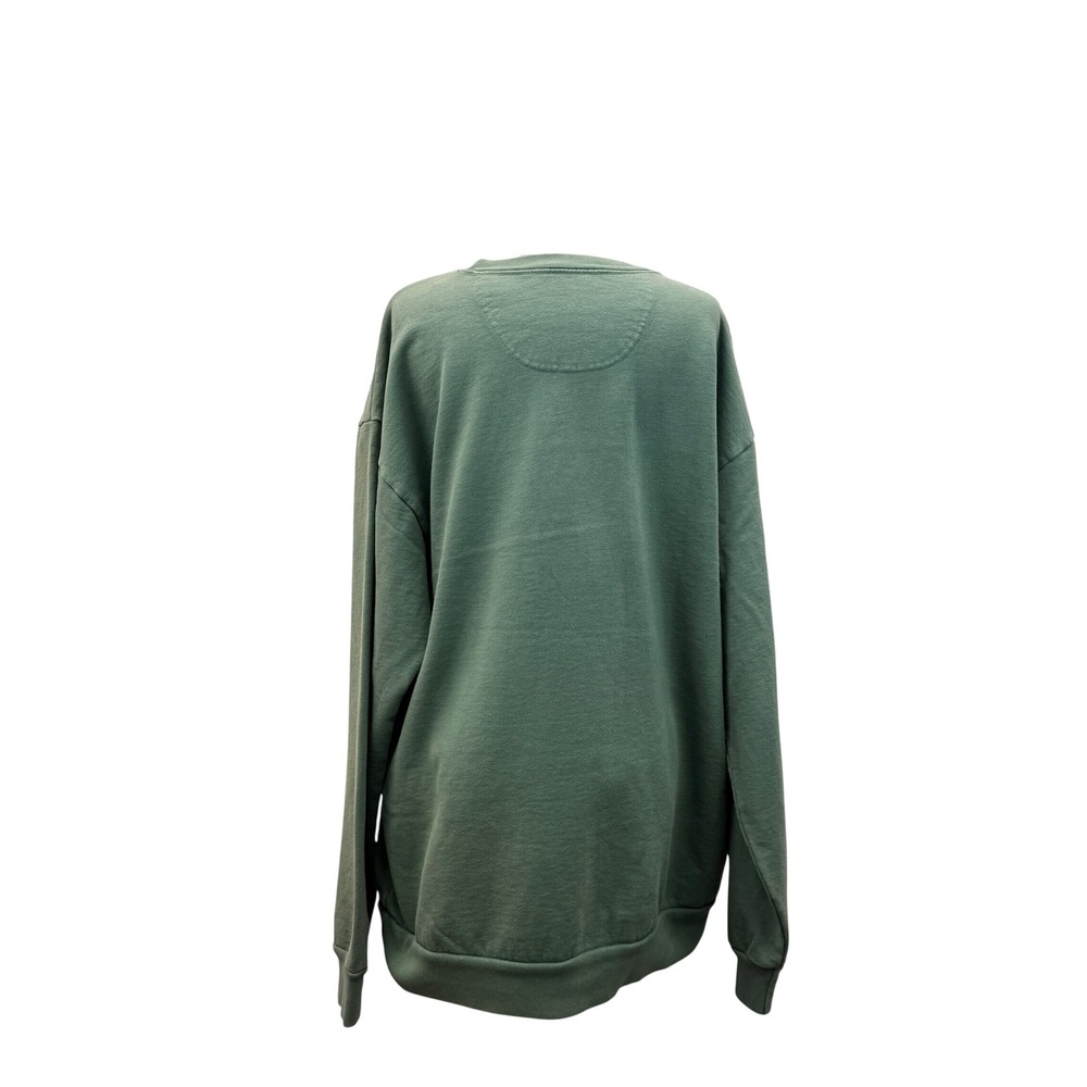 Boys Lie Sweatshirt Womens OS Green Excellent Angel Graphic Oversized Pullover - Picture 3 of 4